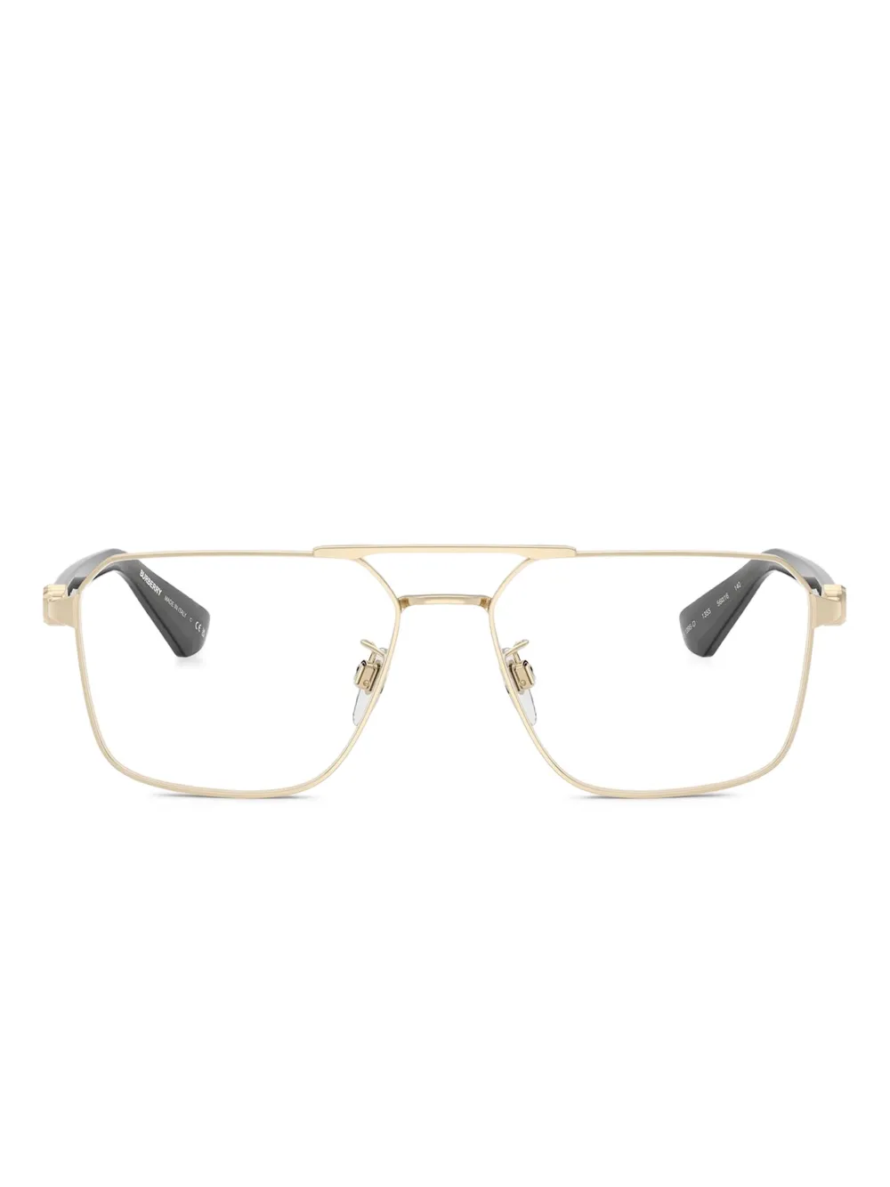 Burberry Eyewear lentes con armazón rectangular | dorado | Image 1