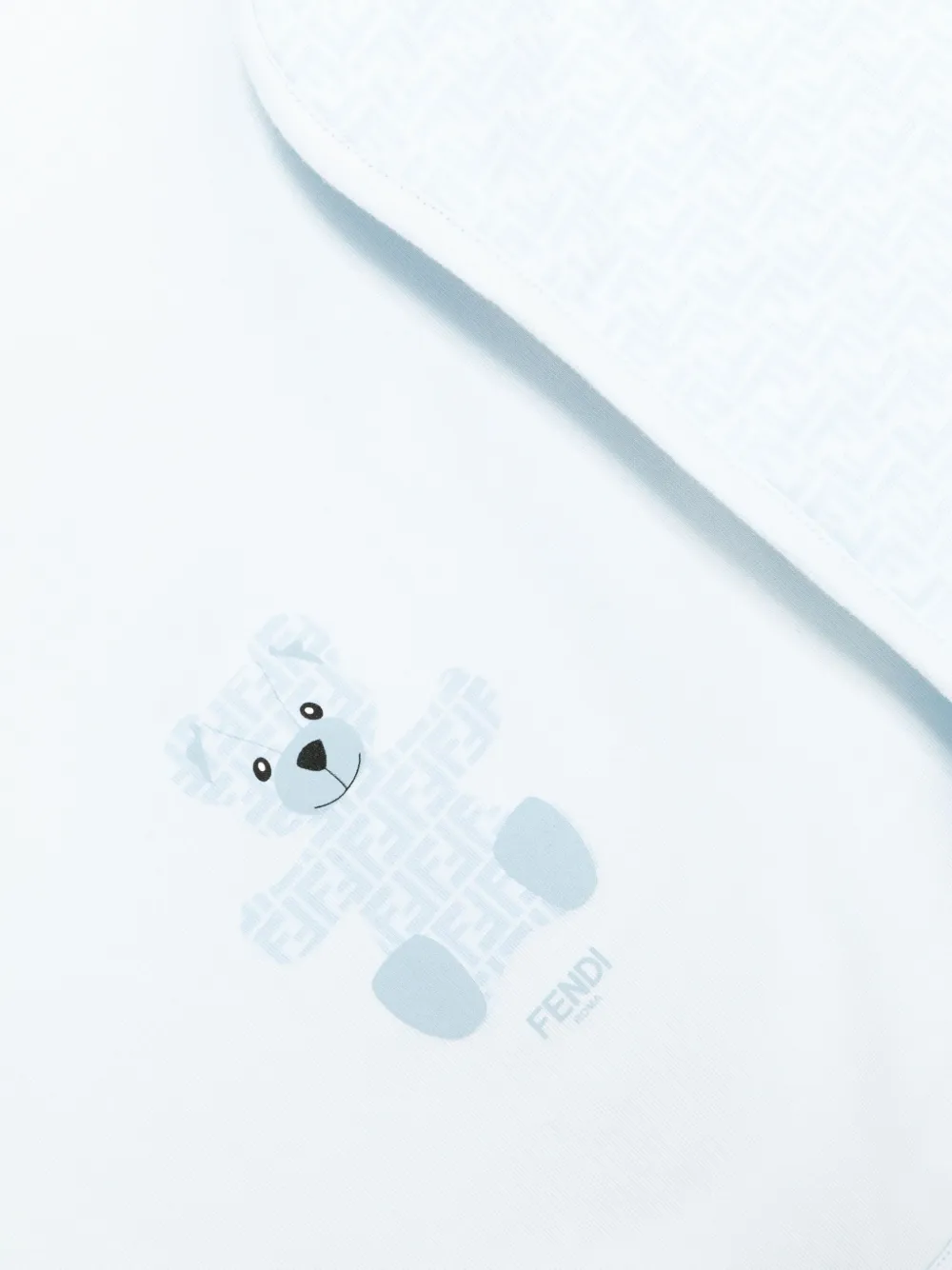 Fendi Kids jersey baby blanket | Image 2