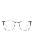 Montblanc rectangle-frame glasses - Grey