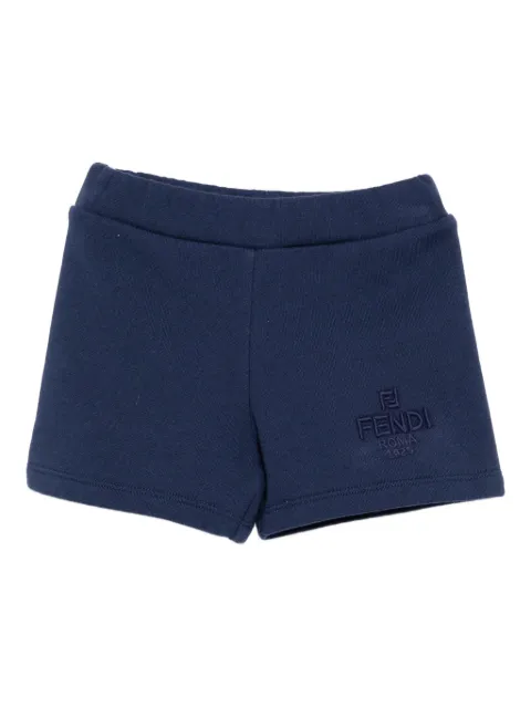 Fendi Kids elasticated waistband shorts