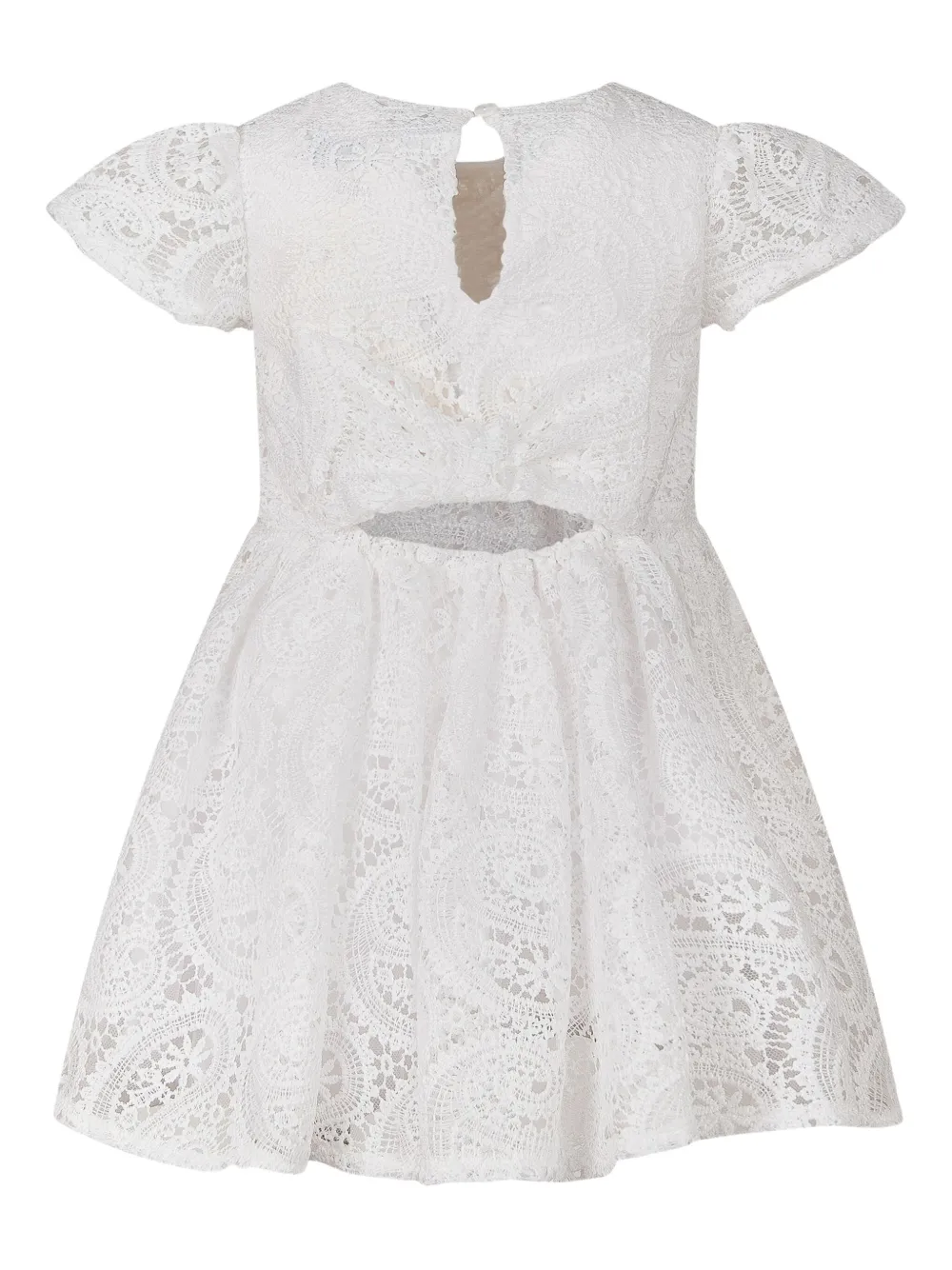 TWINSET Kids Tulen jurk - Wit