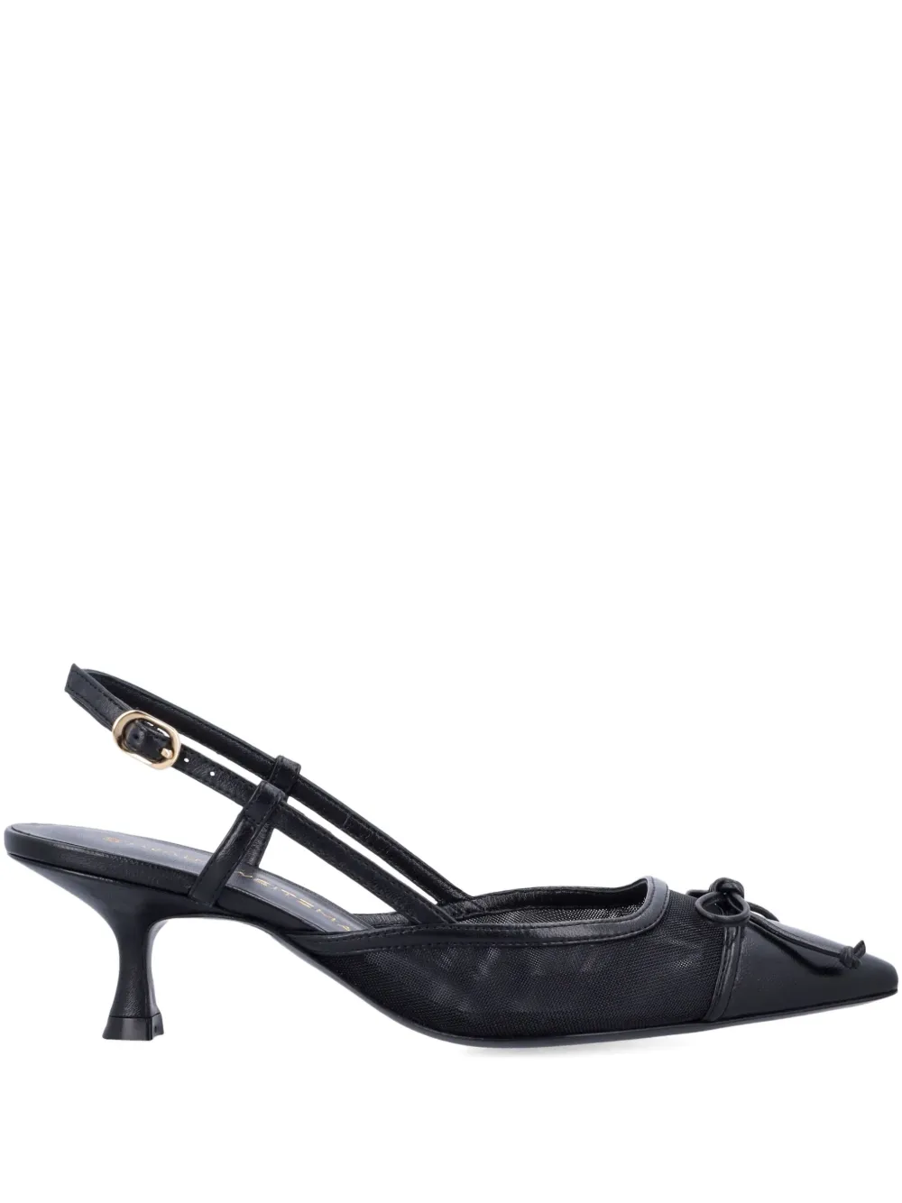 Stuart Weitzman 50mm Kitty pumps Black