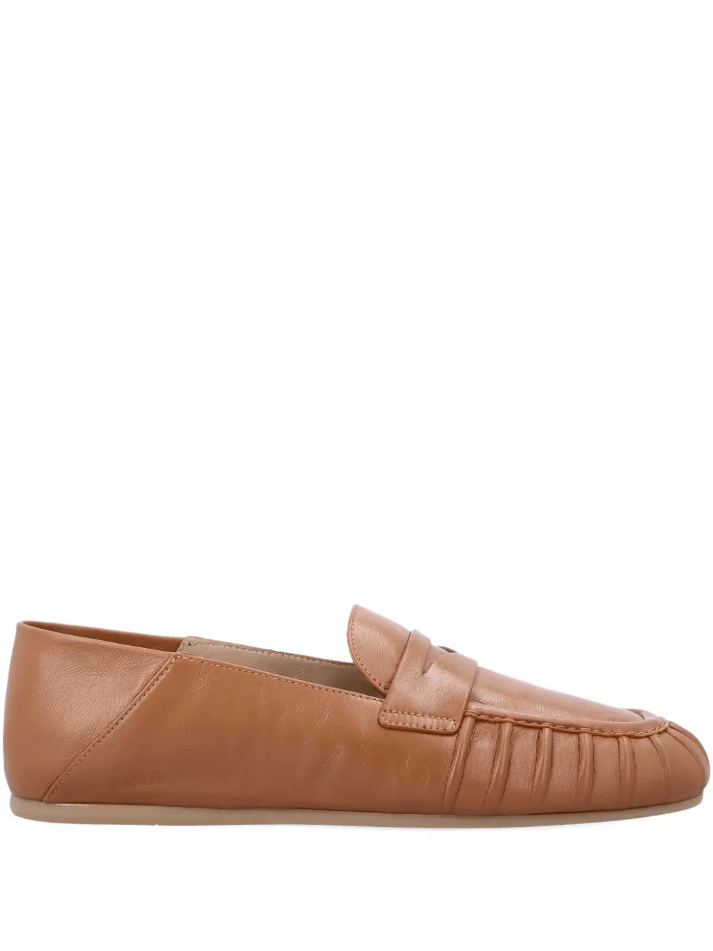 Stuart Weitzman Brooks loafers Brown