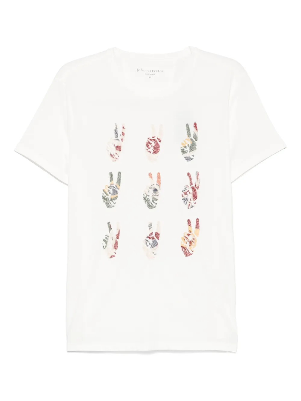 John Varvatos playera de algodón orgánico | blanco | Image 1