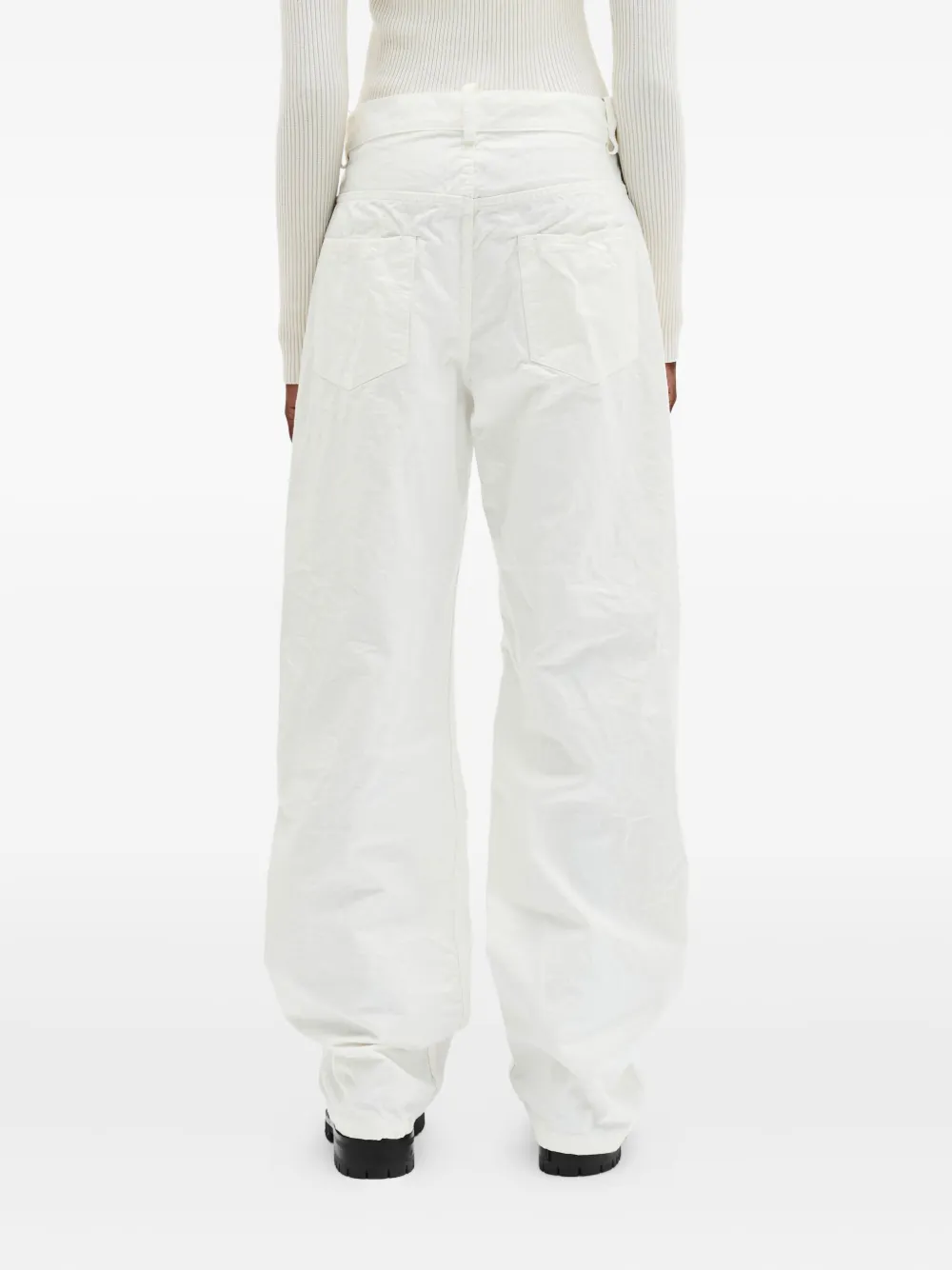 Ann Demeulemeester Cargo broek Wit