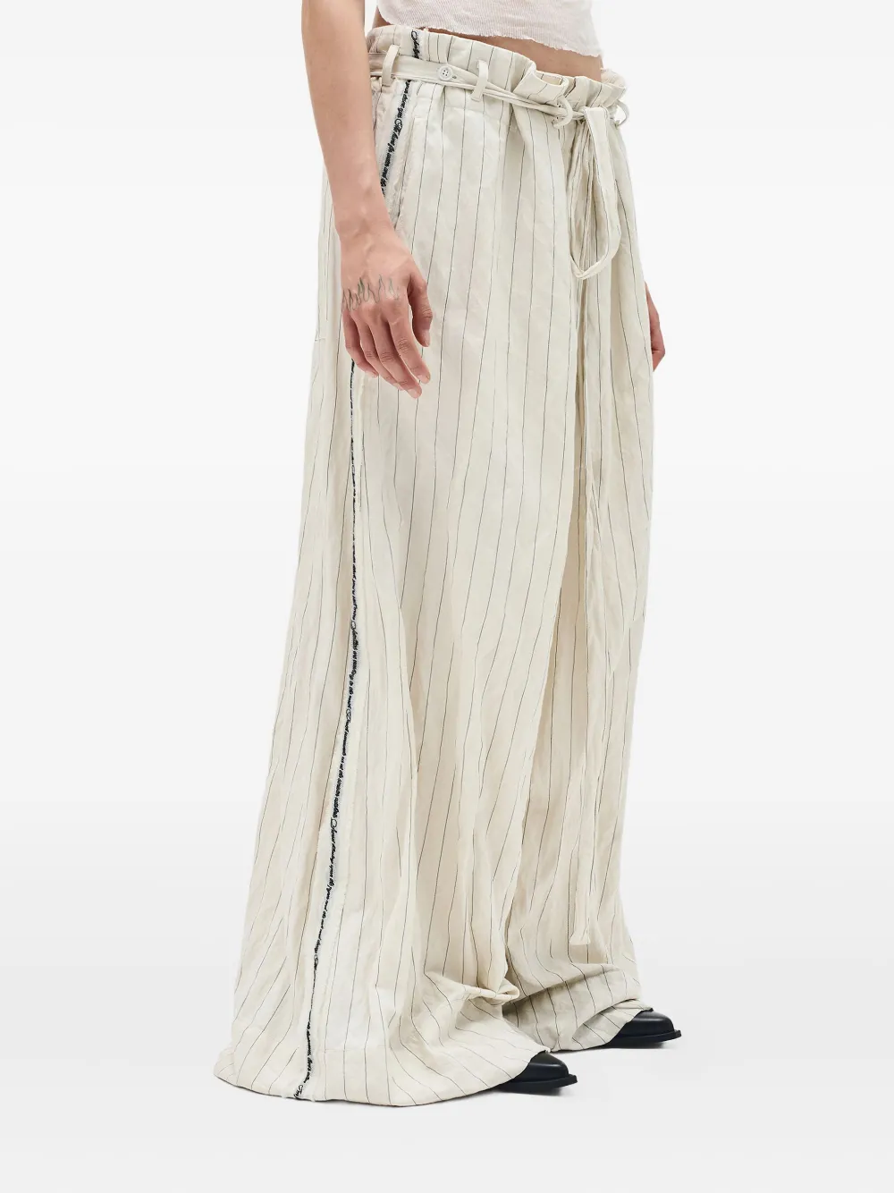 Ann Demeulemeester Kimmi broek Beige