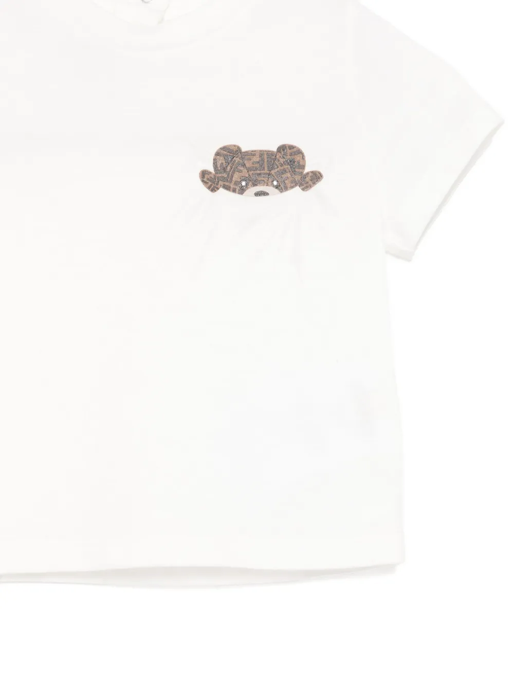 Fendi Kids T-shirt Wit