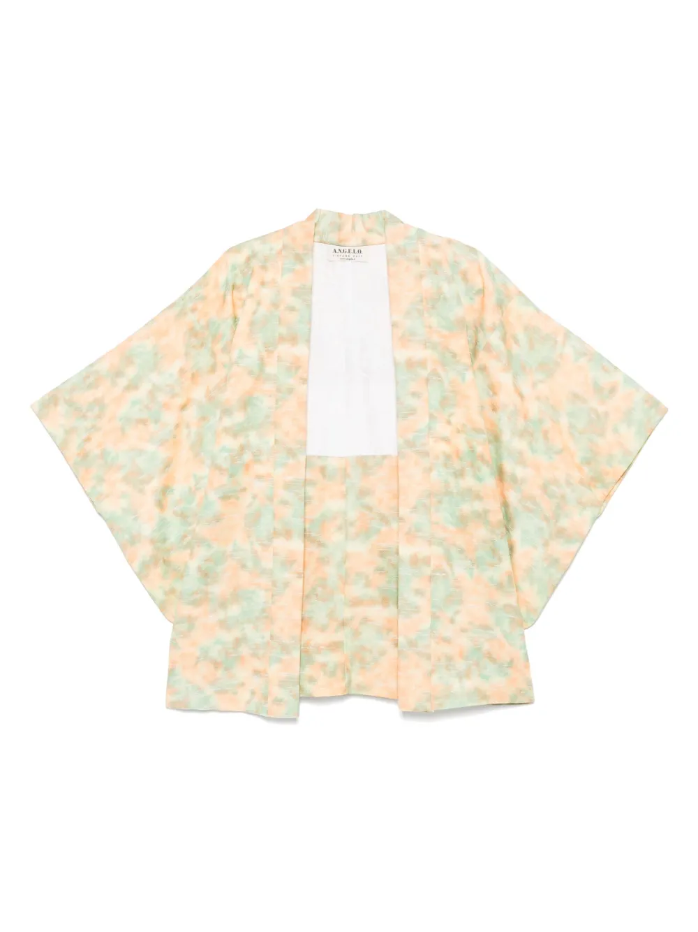 1980s pre-owned abstract-pattern jacket