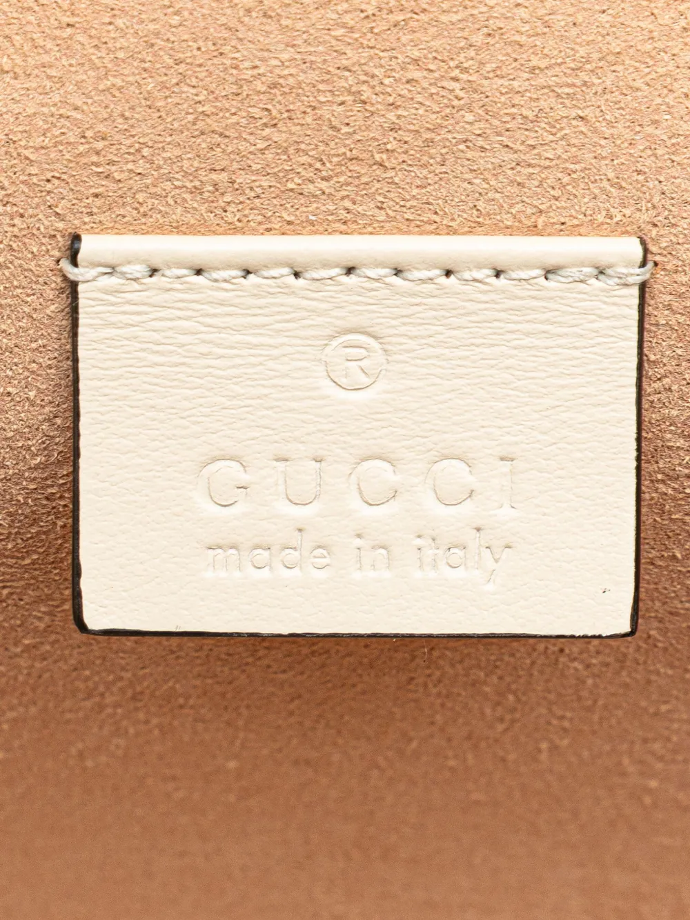 Pre-owned Gucci 2000-2015 Mini Gg Marmont Matelasse Leather Round Backpack