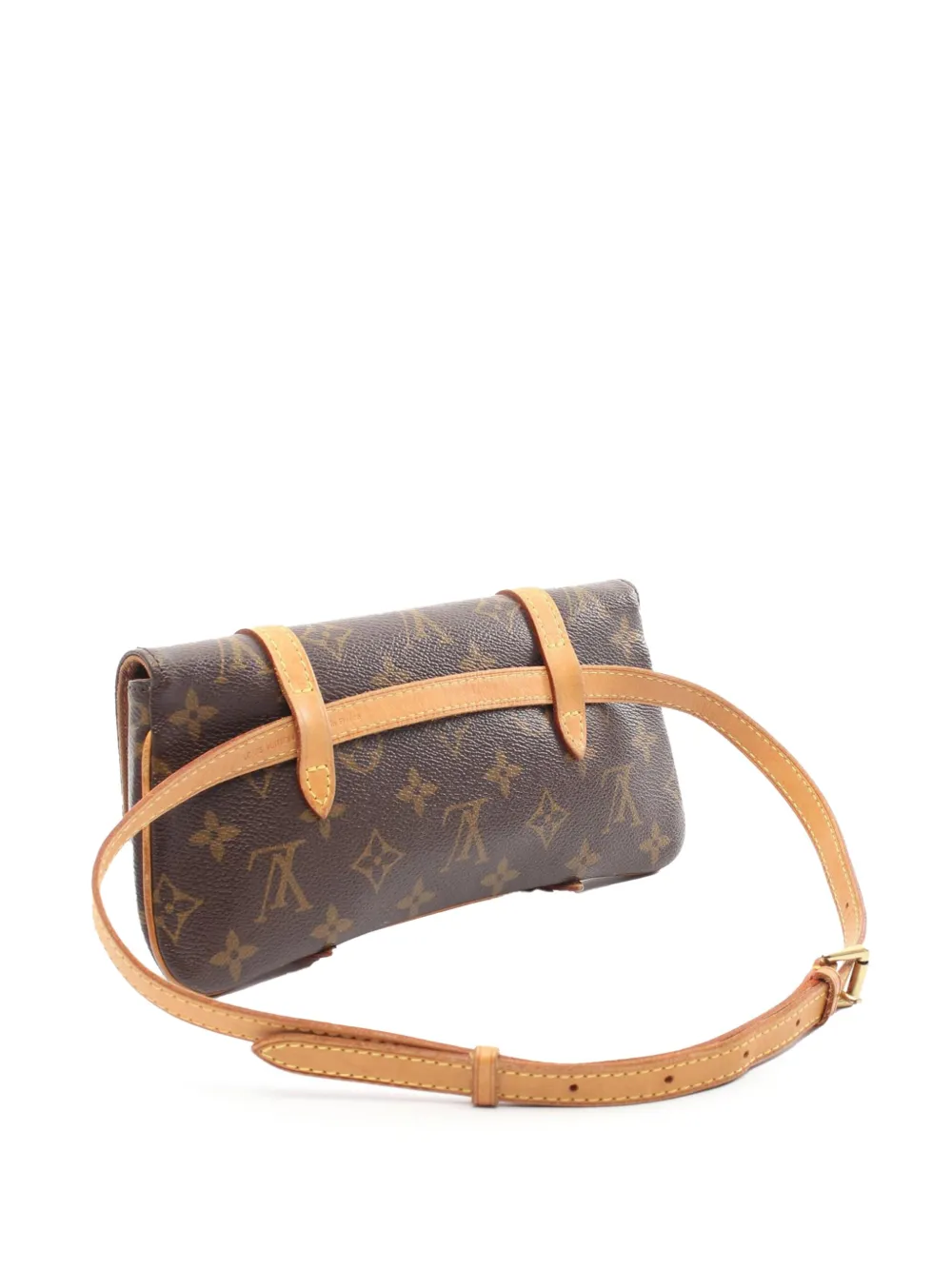 Pre-owned Louis Vuitton 2005 Monogram Pochette Marelle Pm Belt Bag