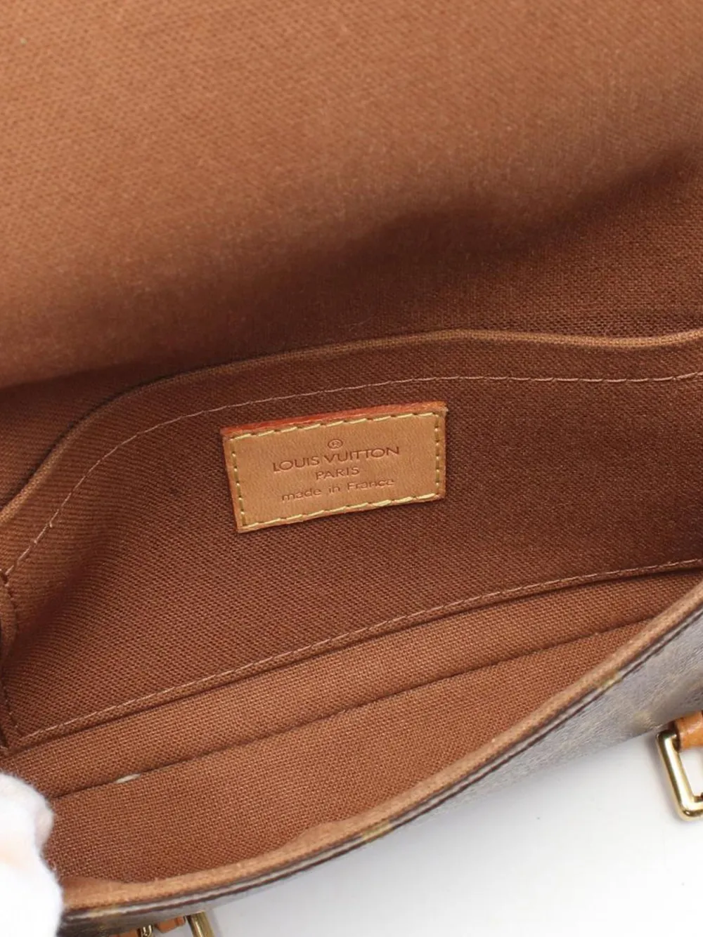 Pre-owned Louis Vuitton 2005 Monogram Pochette Marelle Pm Belt Bag