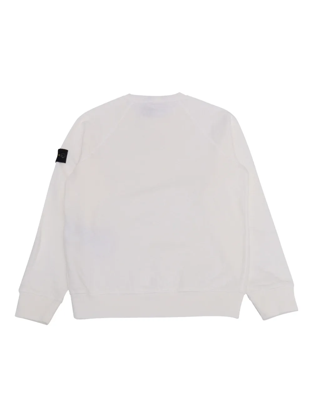 Stone Island Junior Sweater met Compass-logopatch Wit