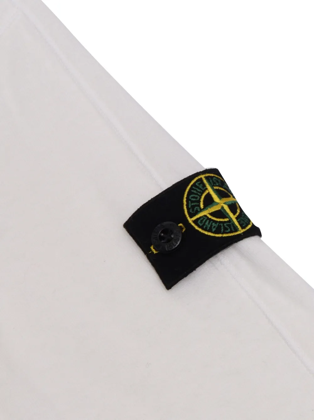 Stone Island Junior Sweater met Compass-logopatch Wit