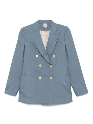 Max Mara Berta Blazer | Blue | FARFETCH JO
