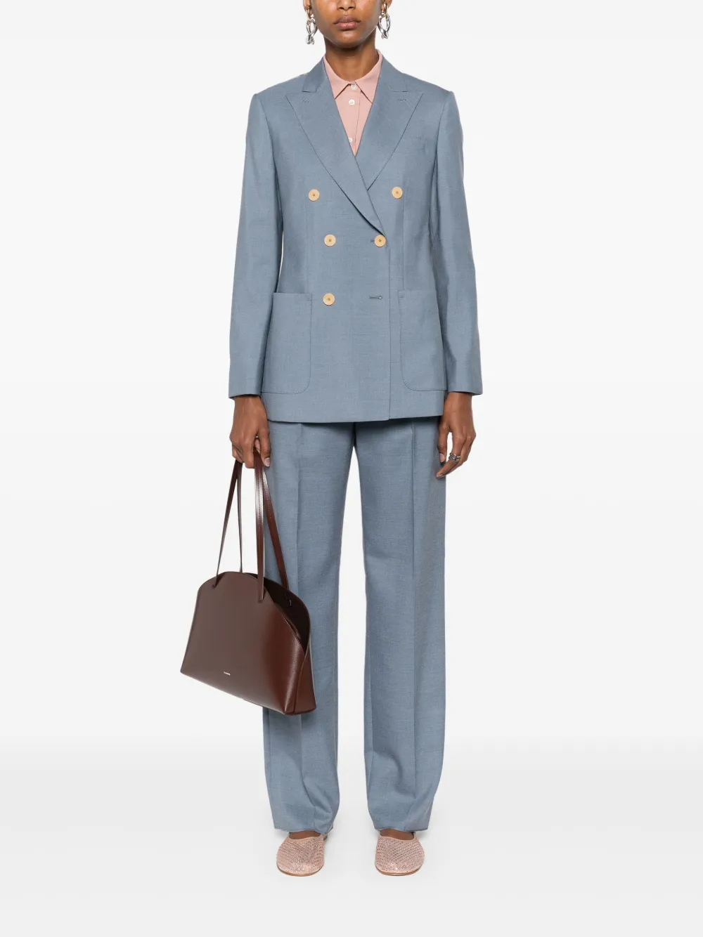 Max Mara Berta blazer Blauw
