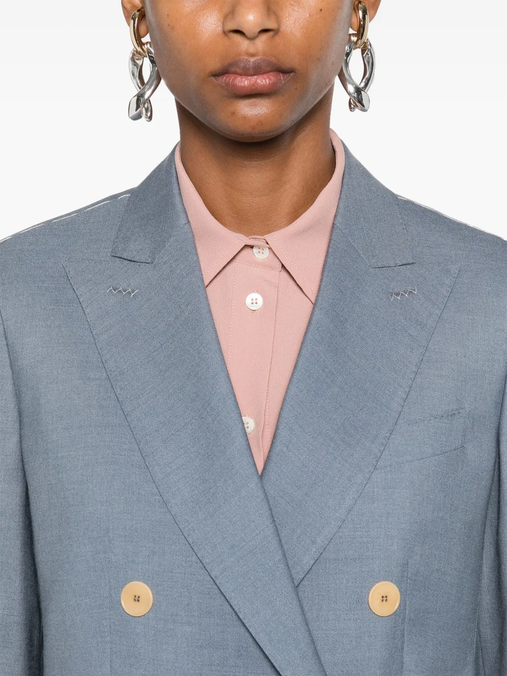 Max Mara Berta blazer Blauw