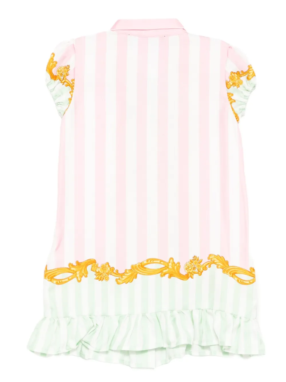Versace Kids barocco pinstripe dress | Casual Dresses | Image 2