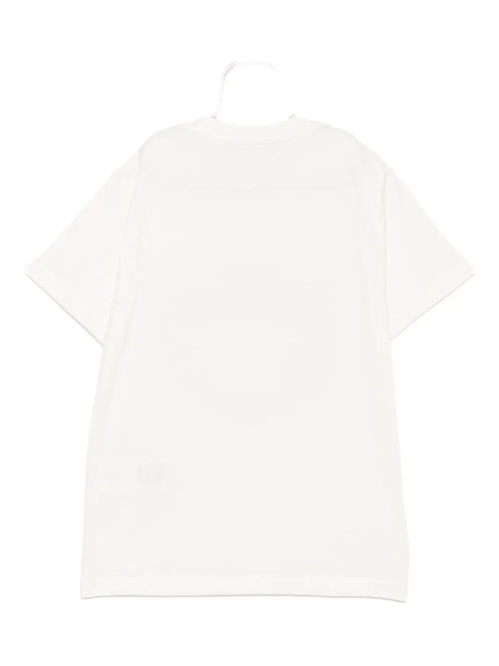 Versace Kids T-shirt verfraaid met kristallen Wit