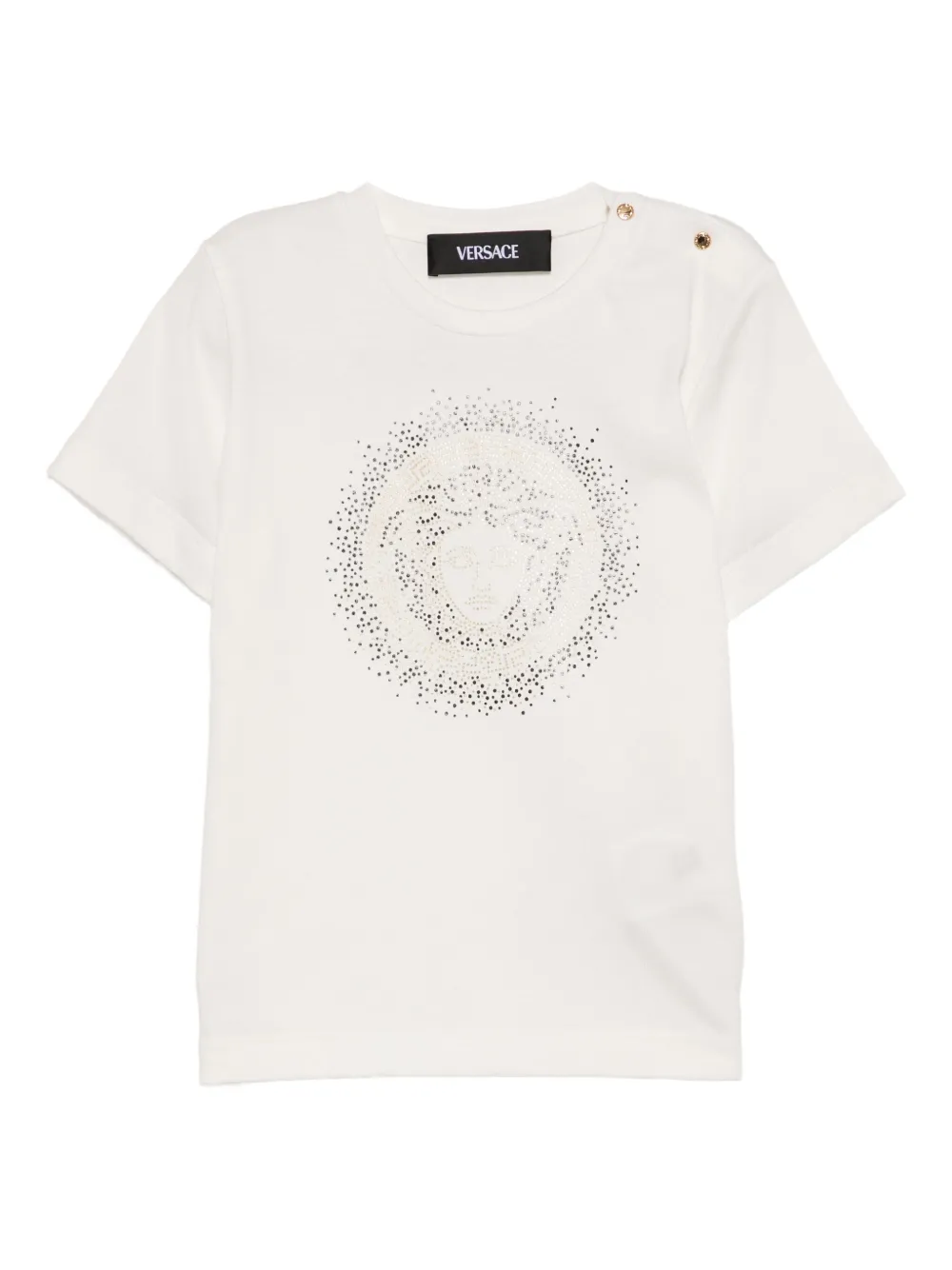 Versace Kids Medusa T-shirt Wit