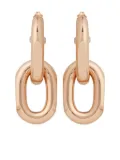 Rabanne Double XL Link earrings - Gold