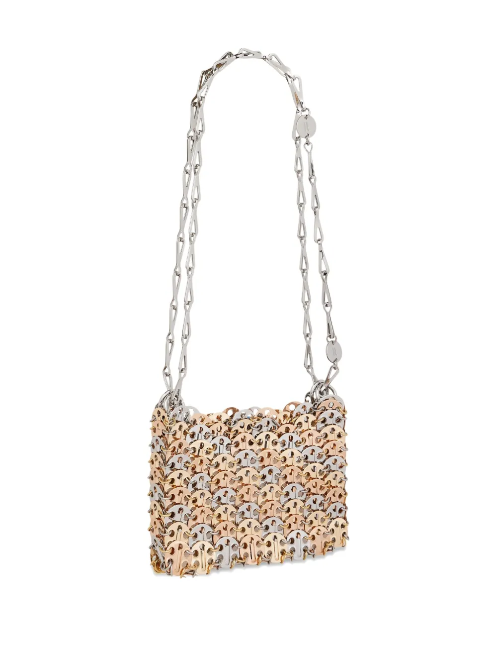 Rabanne nano 1969 shoulder bag - Goud