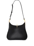 Rabanne medium Ring leather shoulder bag - Black