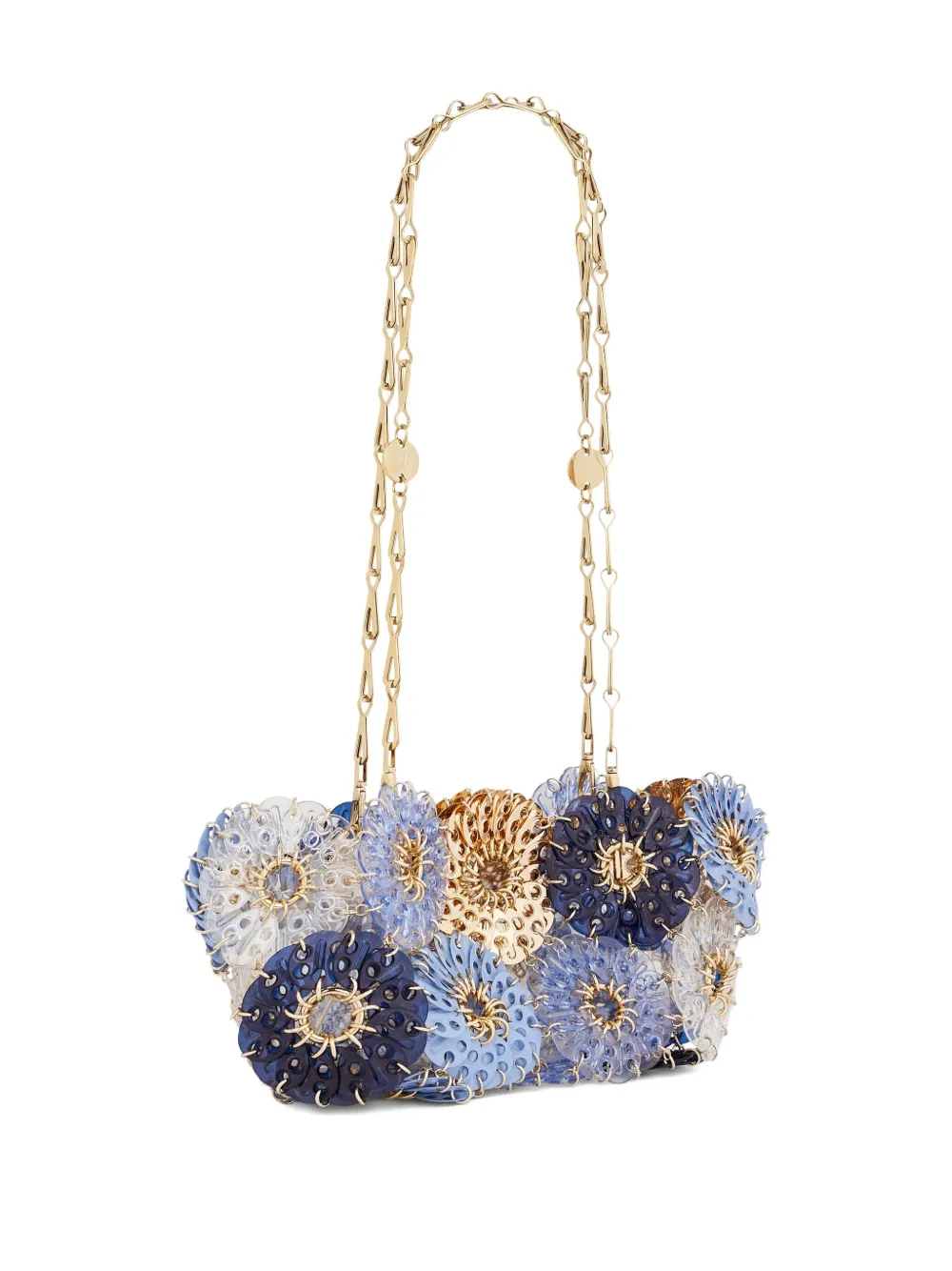 Rabanne 1969 schoudertas Blauw