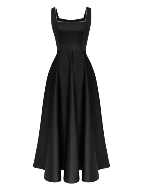 POST MERIDIEM decorated-bodice midi dress