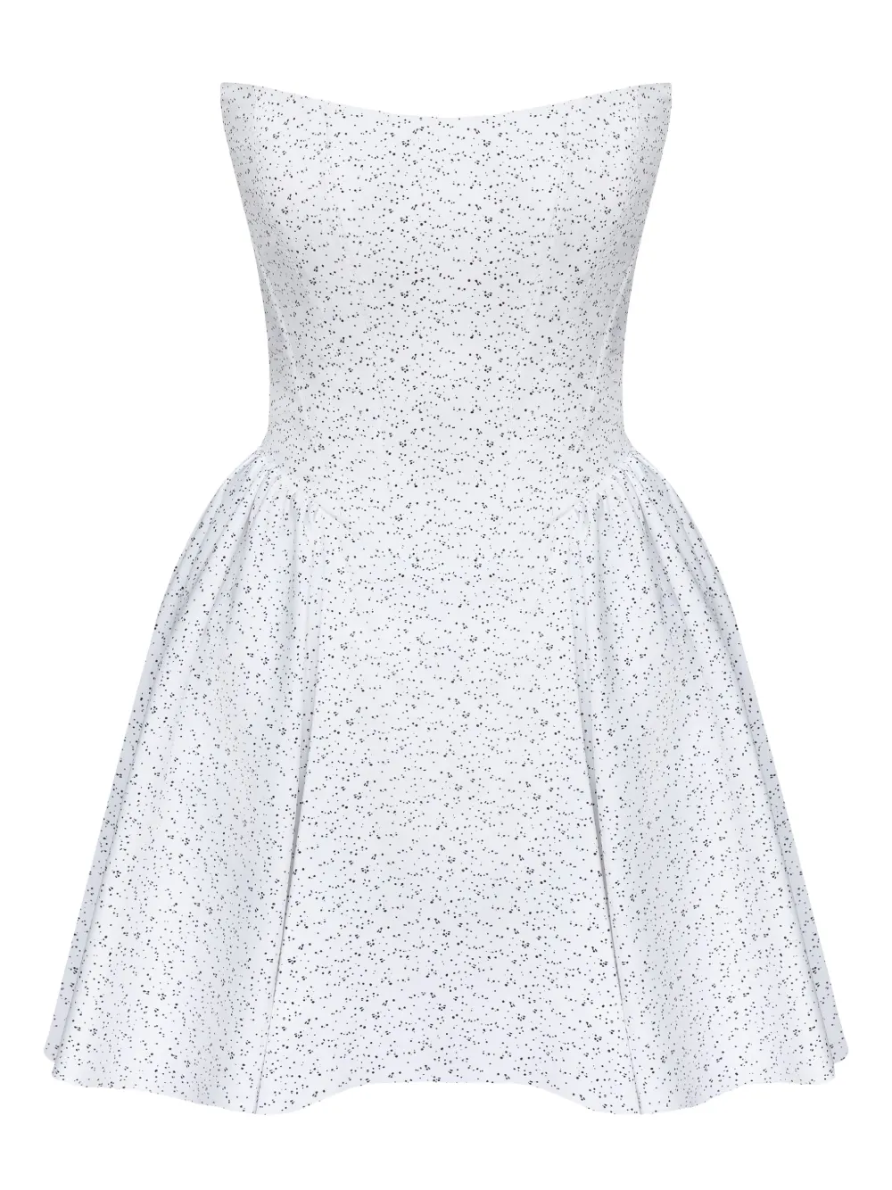 POST MERIDIEM Tuck corset mini dress | White | Image 1