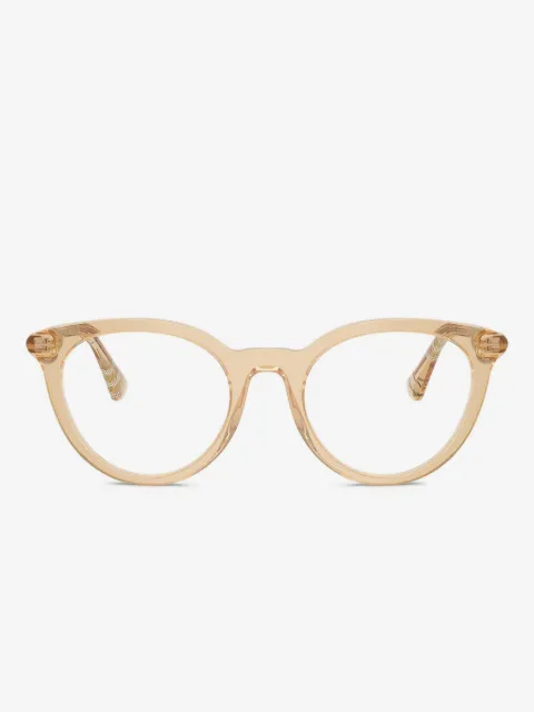 Burberry Eyewear 라운드 프레임 안경