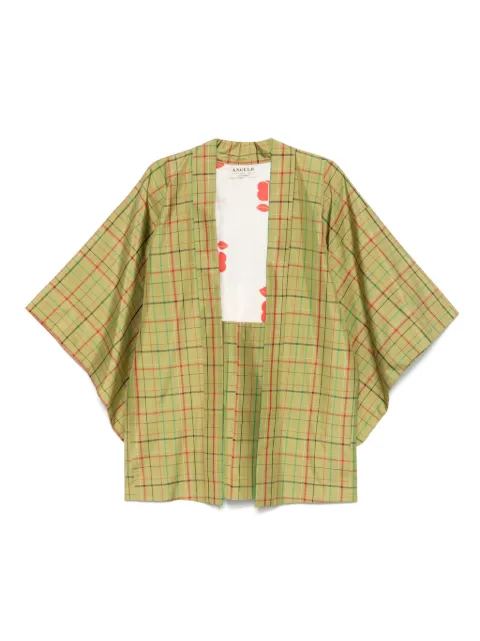 A.N.G.E.L.O. Vintage Cult 1970s pre-owned checked-pattern jacket