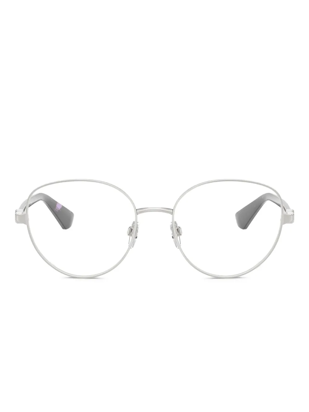 Burberry Eyewear Occhiali ovali - Argento