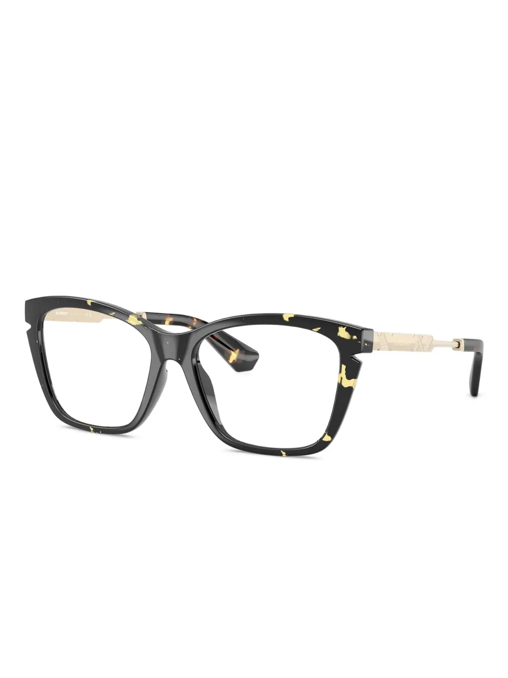 Burberry Eyewear Bril met geometrisch montuur Zwart