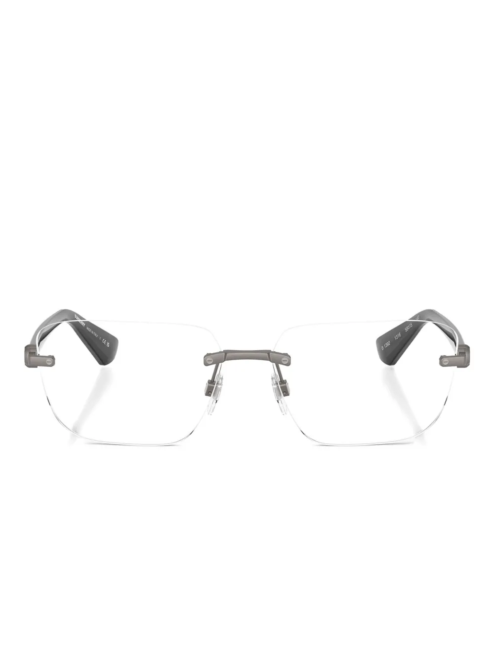 Burberry Eyewear lunettes de vue à design sans monture | gris | Image 1