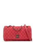 CHANEL Pre-Owned 2012-2013 Small Iridescent Calfskin New Bubble Flap shoulder bag - Red