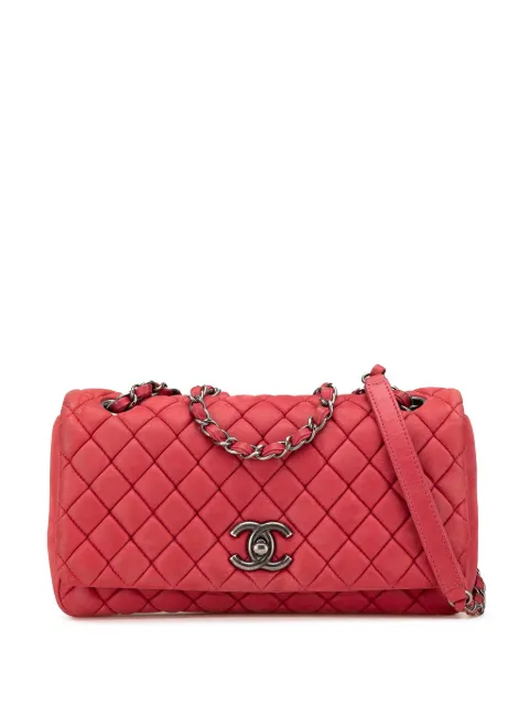 CHANEL Pre-Owned 2012-2013 Small Iridescent Calfskin New Bubble Flap shoulder bag