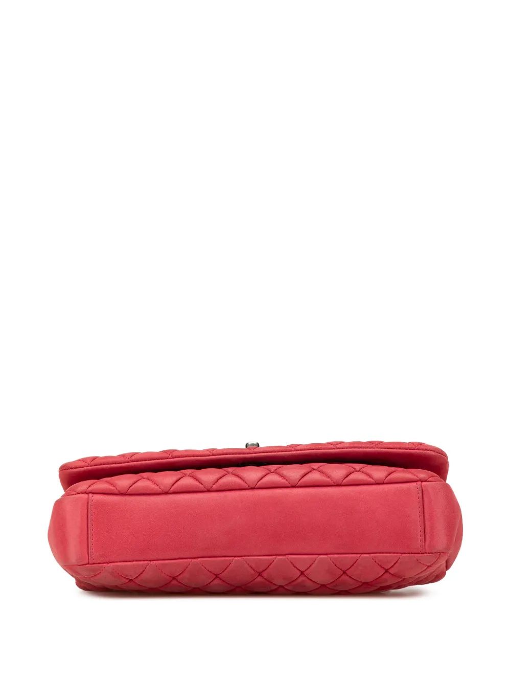 Pre-owned Chanel 2012-2013 Small Iridescent Calfskin New Bubble Flap Shoulder Bag