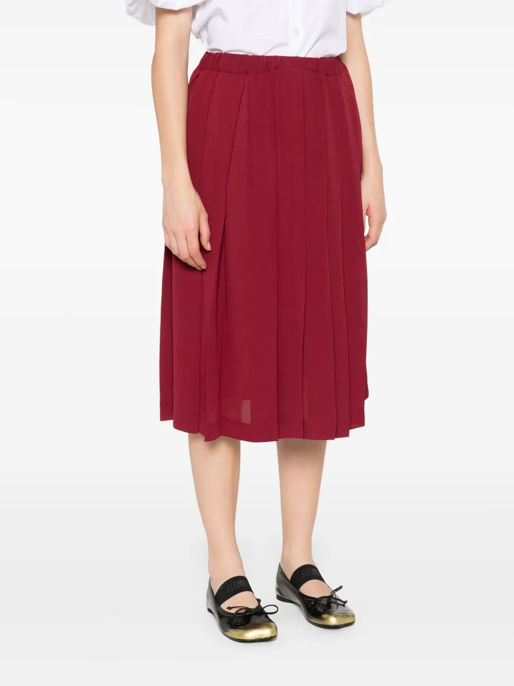 COMME DES GARÇONS PLEATED SKIRT