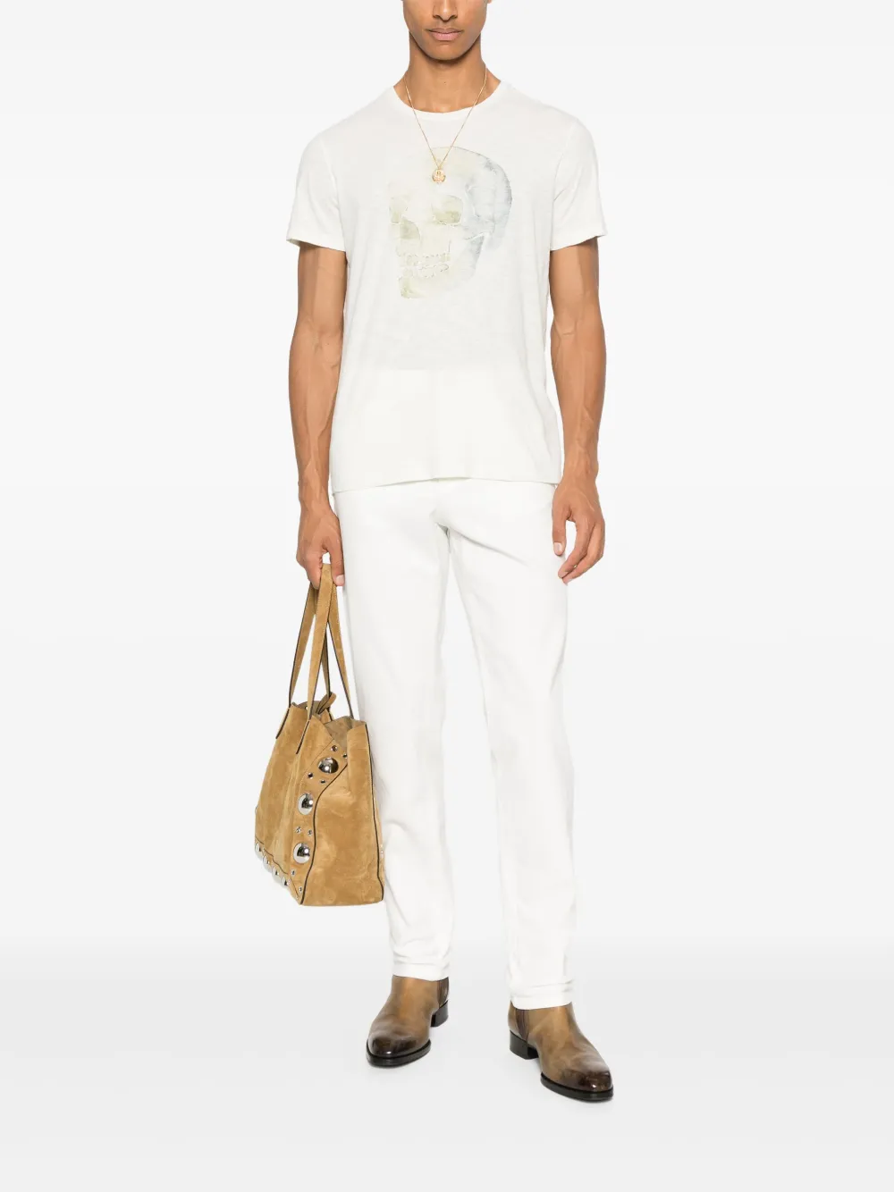 John Varvatos playera con motivo Skull | Playeras | Image 2