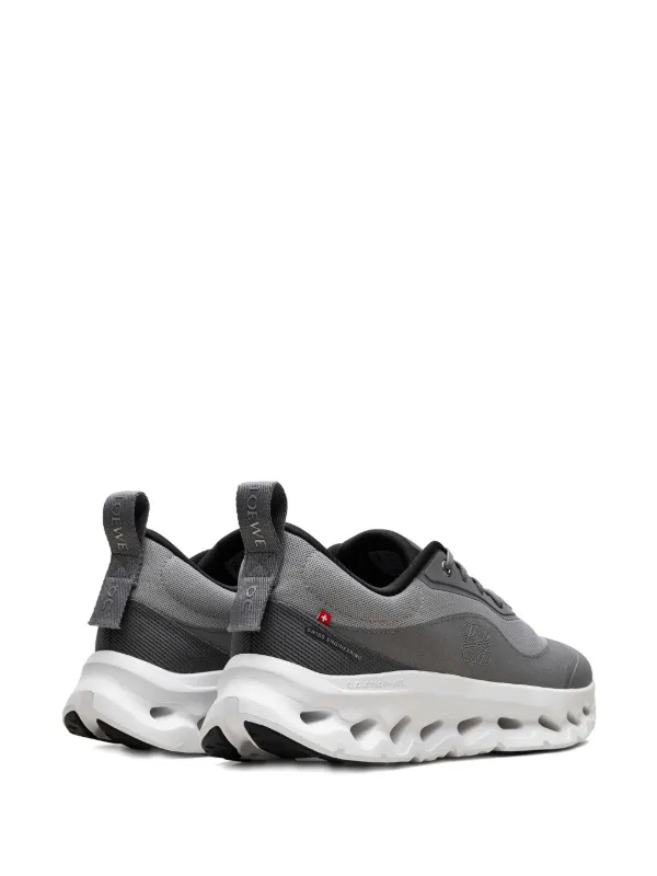 スニーカー LOEWE Women Sneakers LBR2282X13 GREY Ballet Runner 2.0 in nylon and calfskin Grey - LOEWE