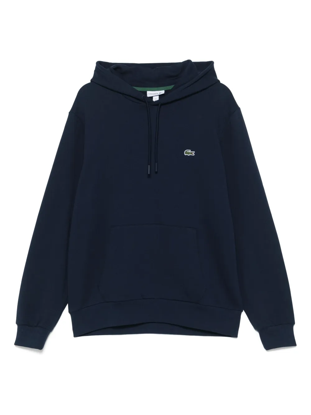 logo-embroidered hoodie