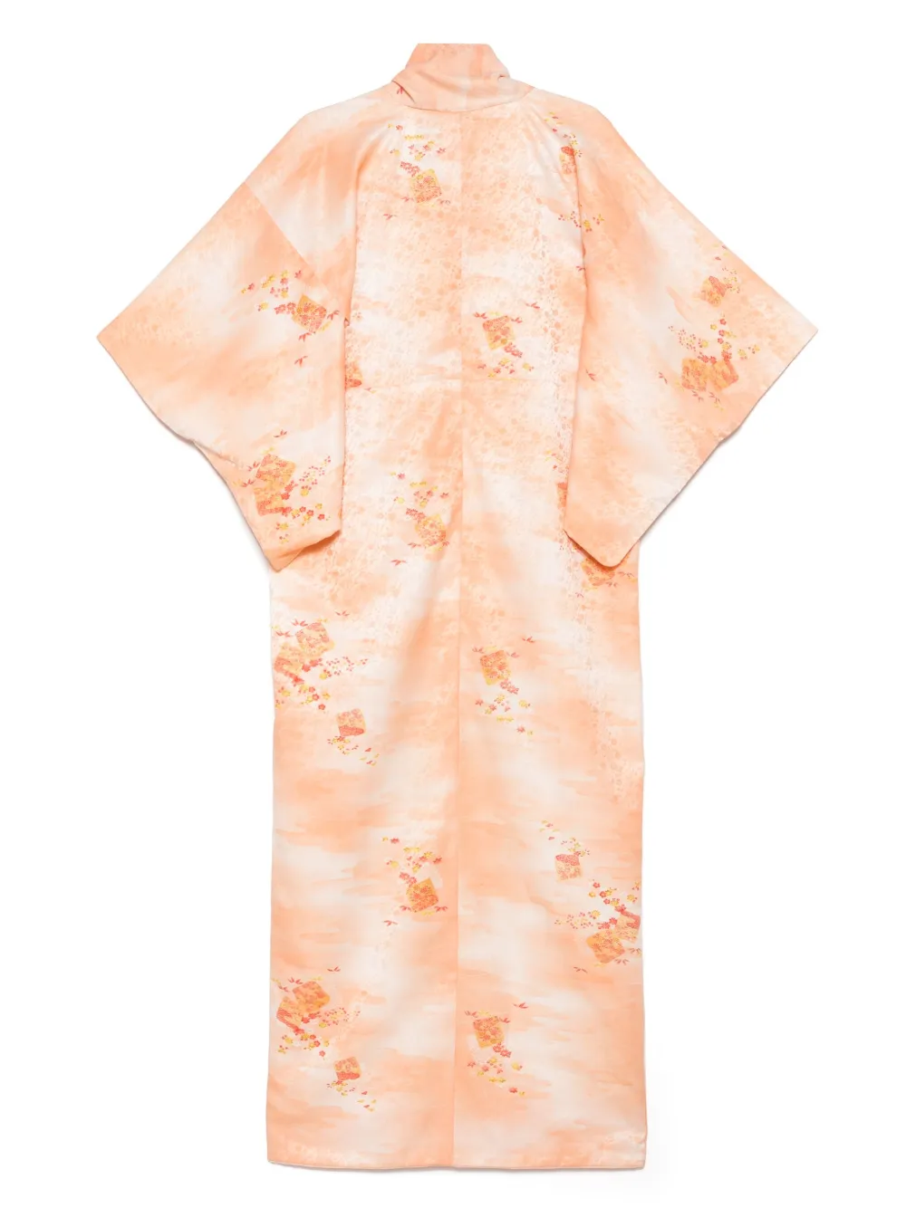 A.N.G.E.L.O. Vintage Cult 1970s jas met bloemenprint - Oranje