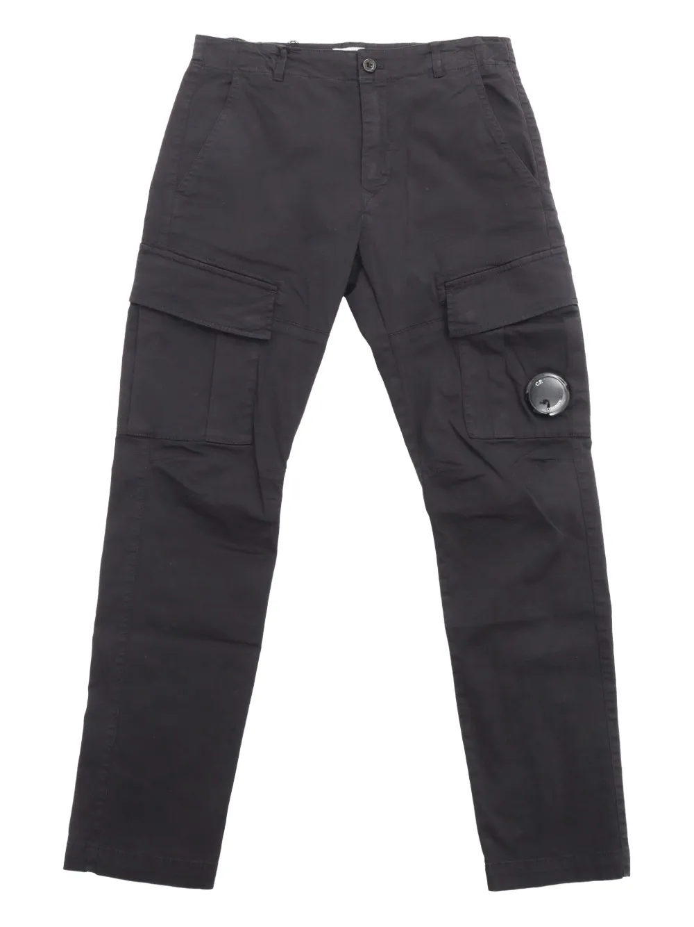 C.P. Company Kids Lens-detail cargo trousers Zwart