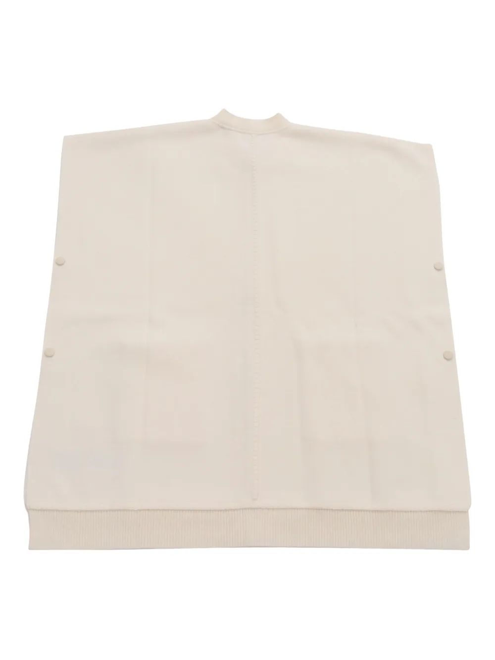 Burberry Kids Mouwloze top met rits Wit