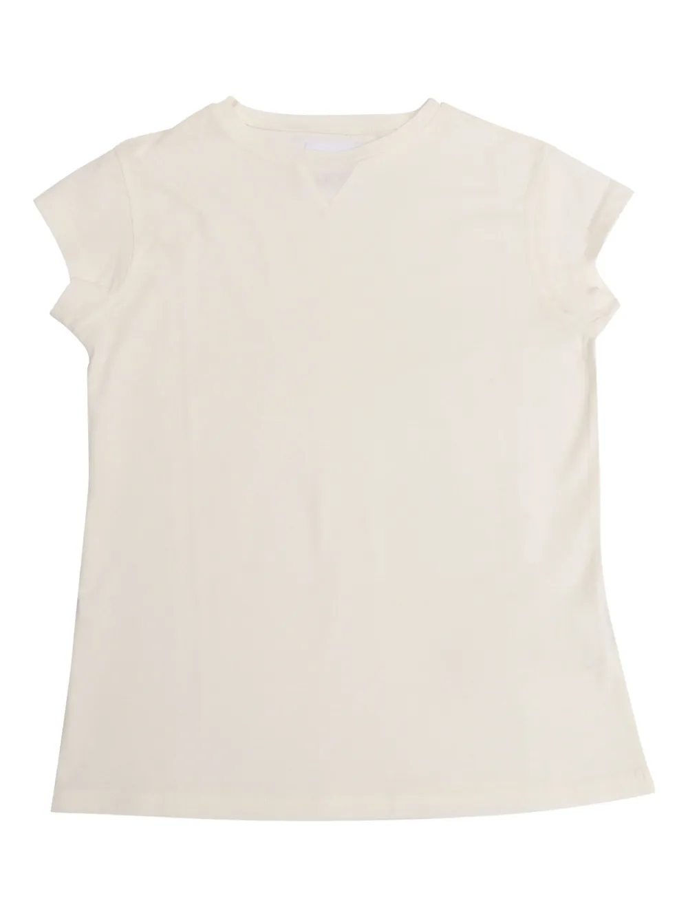 Douuod Kids Top met ronde hals Wit