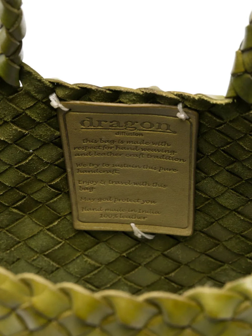 Dragon Diffusion Leather Tote Bag