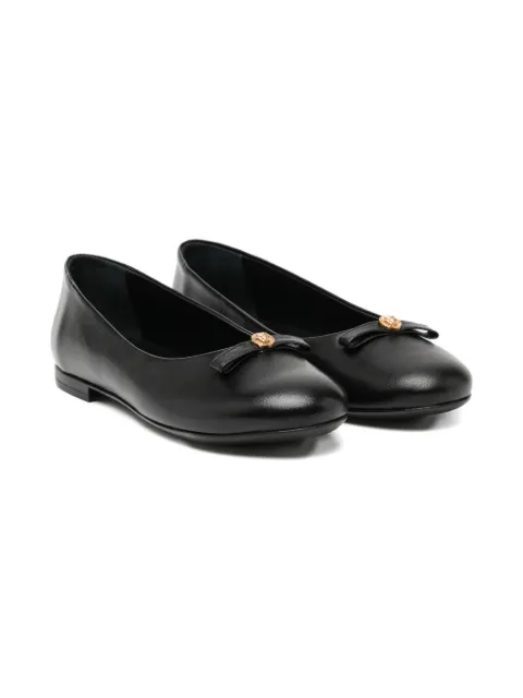 Versace Kids logo ballerinas 