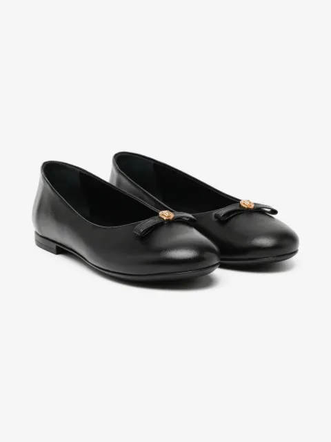 Versace Kids logo ballerinas 