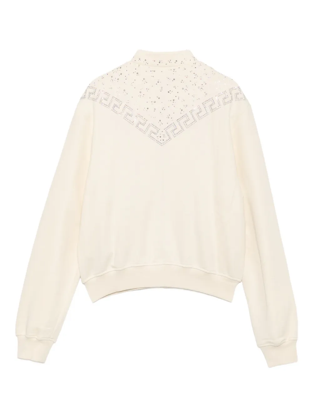 Versace Kids Greca-embroidered sweatshirt | Girls Hoodies & Sweatshirts | Image 2