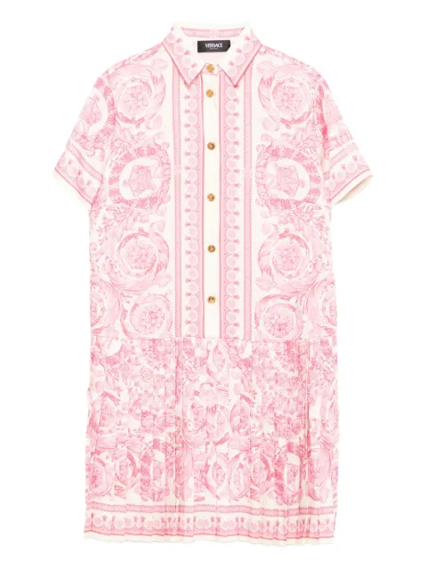 Versace Kids Barocco Foulard dress
